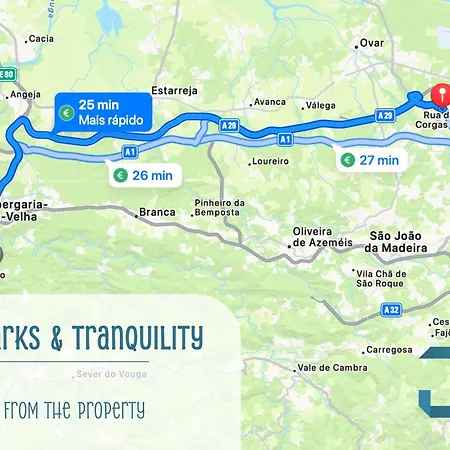 Holiday home Arada - 4 In 1 Private Property, Free Parking And Hot Tub Arada (Aveiro)